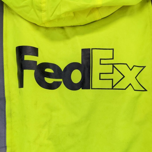 River City Garments Mens Full Zip Jacket Reflective Bright Green Size S Class 3 - Picture 9 of 16